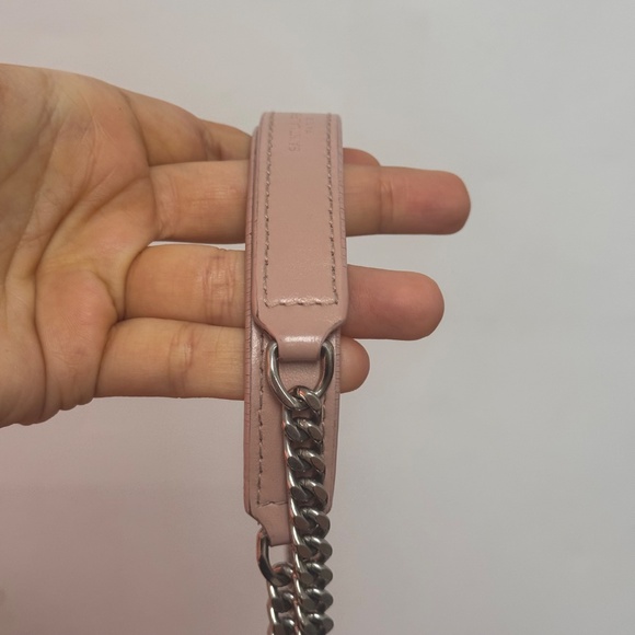 Saint Laurent Loulou Medium Blush Pink Chevron Bag — Dust Bag Included - Picture 5 of 6